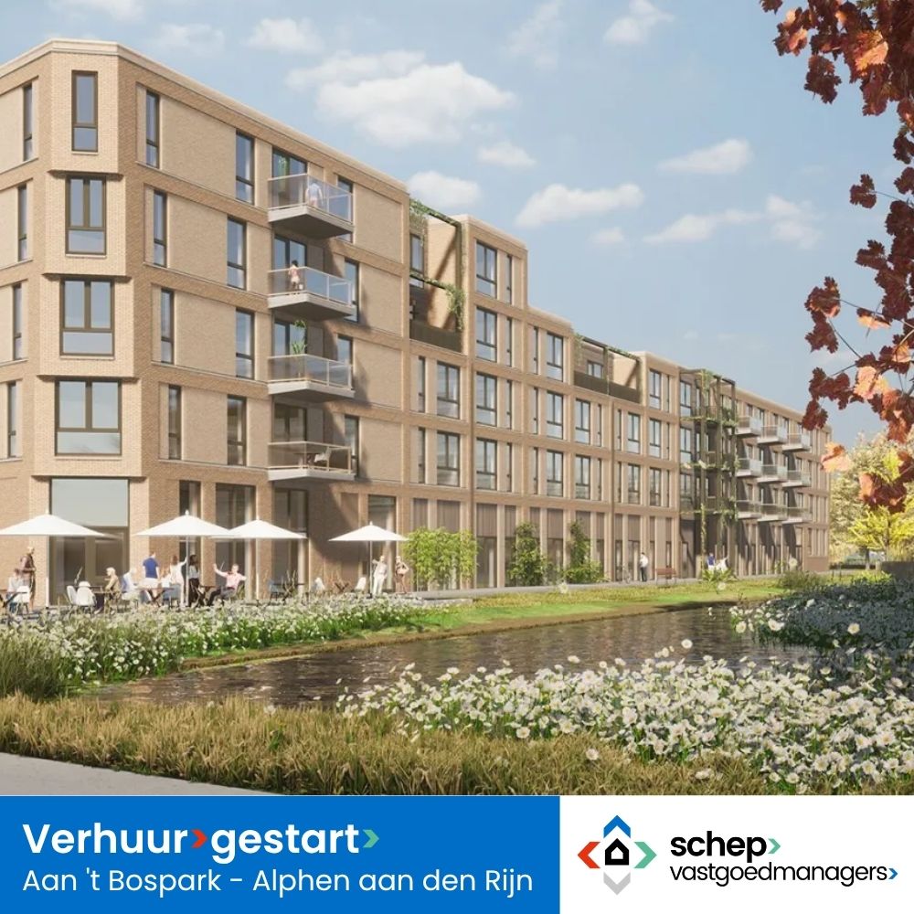 Verhuur gestart - Aan 't Bospark Alphen aan den Rijn